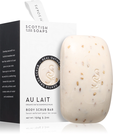 Scottish Fine Soaps Au Lait Eksfolierende sæbe