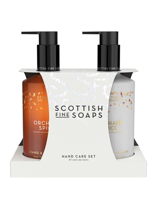 Scottish Fine Soaps Orchard Spice Hand Care Set Coffret cadeau mains