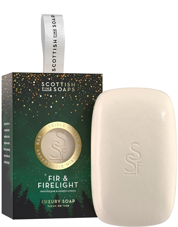 Scottish Fine Soaps Fir & Firelight мило в коробочці