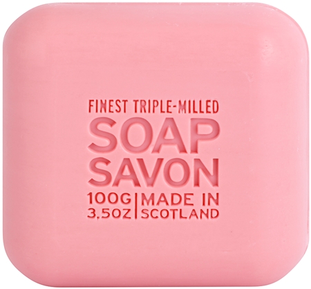 Scottish Fine Soaps Raspberry savon de luxe dans une boîte métallique