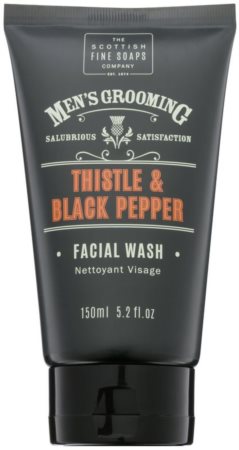 Scottish Fine Soaps Men’s Grooming Thistle & Black Pepper mycí gel na obličej