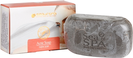 Sea of Spa Essential Dead Sea Treatment tuhé mýdlo proti akné