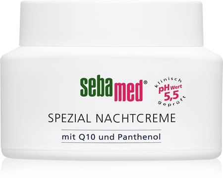 Sebamed Special Night Cream with Q10 and Panthenol αναγεννητική κρέμα νύχτας με συνένζυμο Q 10