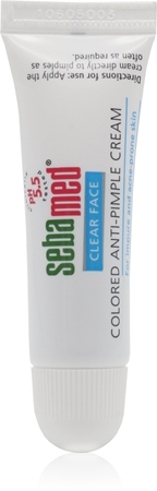Sebamed Clear Face Colored Anti-Pimple Cream creme com cor antiacne
