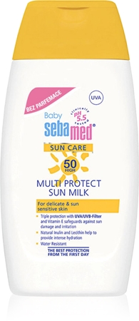 Sebamed Sun Care Baby Multi Protect Sun Milk Skyddssolskyddsmedel för barn SPF 50+