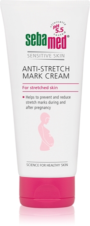 Sebamed Anti-Stretch Mark Cream Körpercreme reduziert und beugt Schwangerschaftsstreifen vor