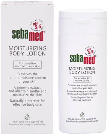 Sebamed Body Care feuchtigkeitsspendende Bodylotion für empfindliche, normale bis fettige Haut