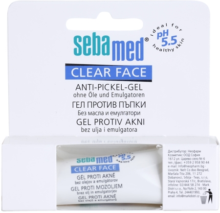 Sebamed Clear Face Anti-Pimple Gel gel proti akné