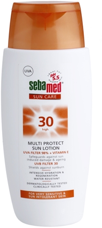 Sebamed Sun Care Multi Protect Sun Lotion Bräunungsmilch SPF 30