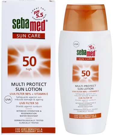 Sebamed Sun Care Multi Protect aurinkosuojamaito SPF 50