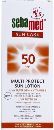 Sebamed Sun Care Multi Protect aurinkosuojamaito SPF 50