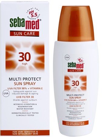 Sebamed Sun Care Multi Protect Sun Spray sunscreen spray for sensitive skin