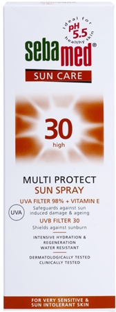 Sebamed Sun Care Multi Protect Sun Spray sunscreen spray for sensitive skin