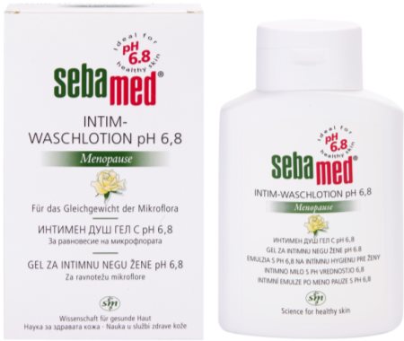 Sebamed Wash Emulsion zur Intimhygiene während der Menopause pH 6,8