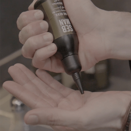 Sebastian Professional SEB MAN The Hero gel za lase za sijaj in mehkobo las
