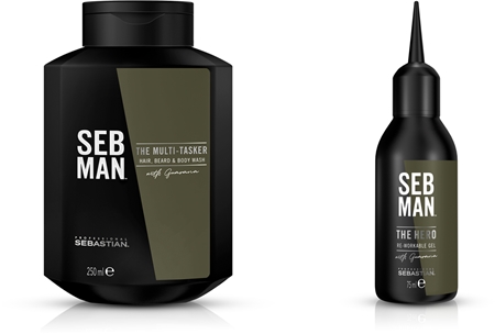 Sebastian Professional SEB MAN The Hero gel za lase za sijaj in mehkobo las