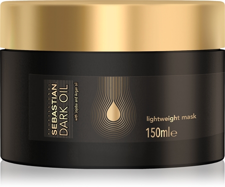 Sebastian Professional Dark Oil Maske mit ernährender Wirkung für glänzendes und geschmeidiges Haar