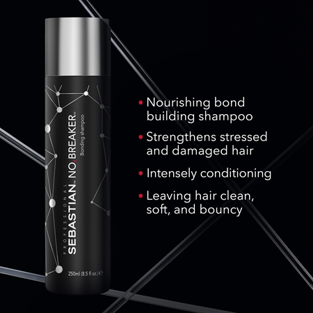 Sebastian Professional No.Breaker Bonding Shampoo champú fortificante y revitalizante para cabello maltratado o dañado