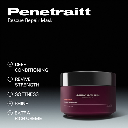 Sebastian Professional Penetraitt Bundle set for damaged, chemically-treated hair