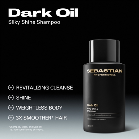 Sebastian Professional Dark Oil Set komplekts spīdīgiem un mīkstiem matiem