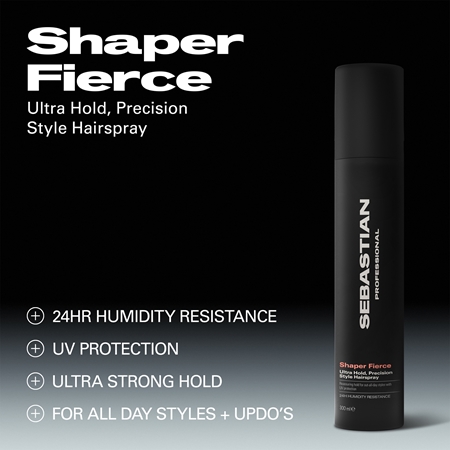 Sebastian Professional Shaper Fierce Hairspray ultra strong hold
