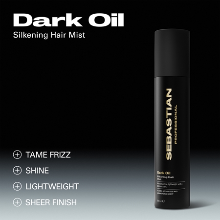 Sebastian Professional Dark Oil spray pour des cheveux brillants et doux