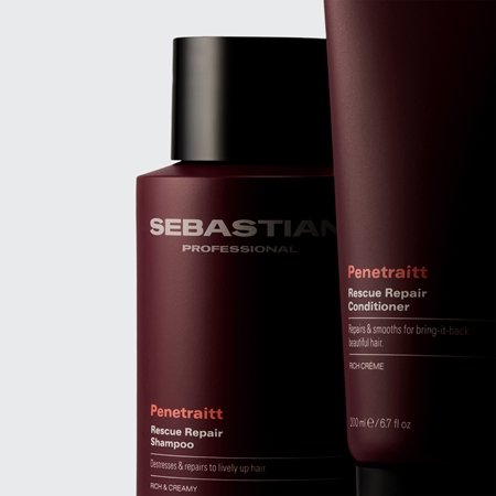 Sebastian Professional Penetraitt Bundle set for damaged, chemically-treated hair