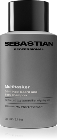 Sebastian Professional SEB MAN The Multi-tasker shampoing pour cheveux, barbe et corps