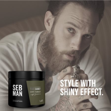 Sebastian Professional SEB MAN The Dandy Πομάδα μαλλιών για φυσικό κράτημα