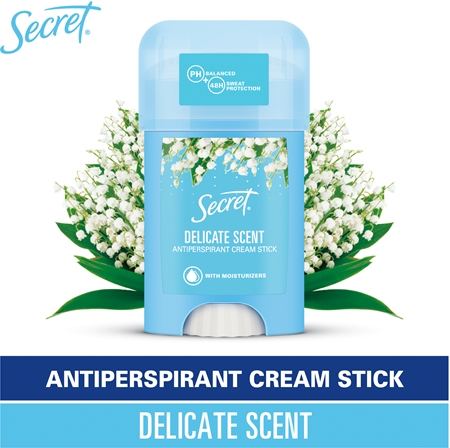 Secret Delicate Antiperspirant Cream Stick krémový antiperspirant pro ženy