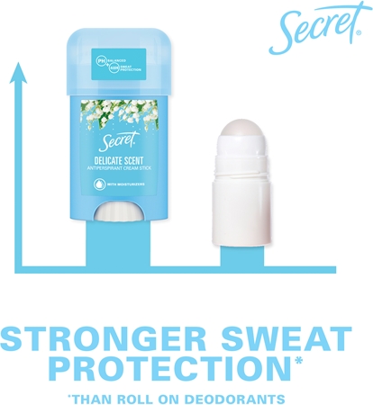 Secret Delicate Antiperspirant Cream Stick krémový antiperspirant pro ženy