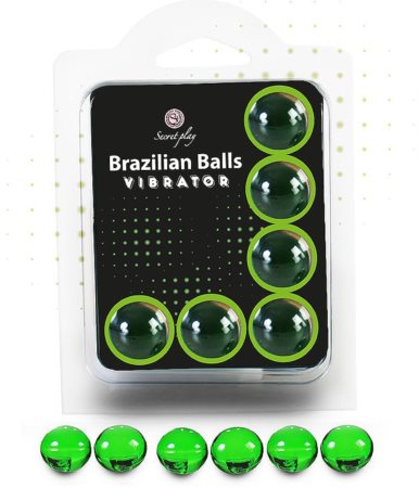 Secret play Brazilian Shock 6 Balls Set Körperöl