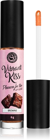 Secret play Vibrant Kiss Brownie brillant à lèvres à effet vibrant