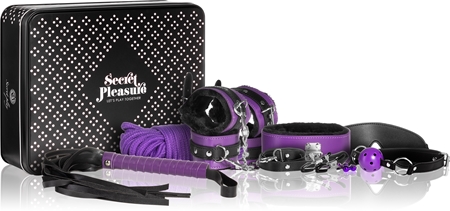 Secret play Secret Bondage 8 Pieces Set BDSM toys Purple