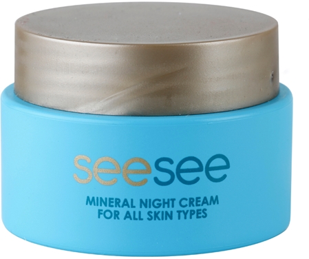 Marca
 SeeSee Face Care crema de noche hidratante con minerales para todo tipo de pieles