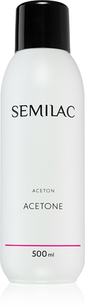 Semilac Liquids καθαρή ακετόνη για αφαίρεση τεχνητών τζελ νυχιών