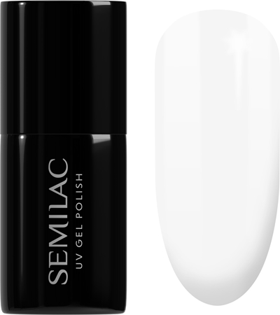 Semilac UV Hybrid Black & White Gel neglelak