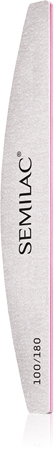 Semilac Accessories Nail File 100/180 klasický pilník na nehty se dvěma hrubostmi