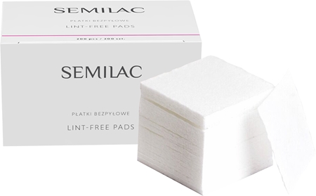 Semilac Lint-Free Pads Cleaning Pads for nails