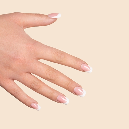 Semilac Acrylgel Elastic White Cream akrylátový gel na nehty