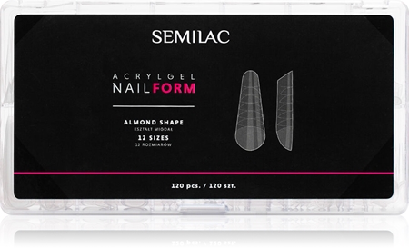 Semilac Accessories Acrylgel Nail Form stencils for nails