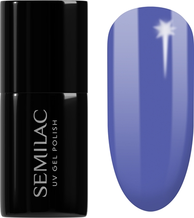Semilac UV Hybrid Pastelowe Neony gelinis nagų lakas, stingstantis UV / LED lempos šviesoje