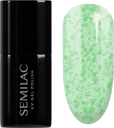Semilac UV Hybrid Crushed_ICE gelový lak na nehty s použitím UV/LED lampy