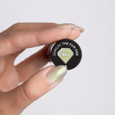 Semilac UV Hybrid Brides Babes gelový lak na nehty s použitím UV/LED lampy
