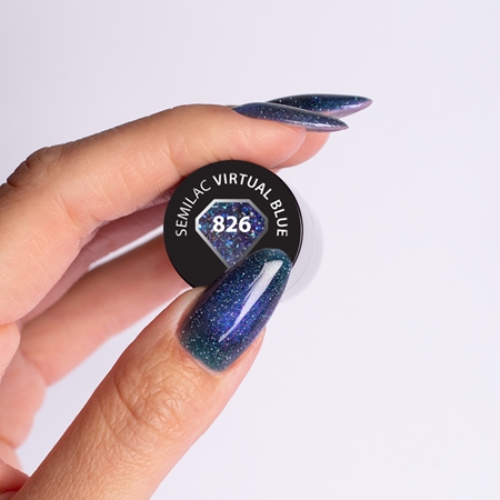 Semilac UV Hybrid Galaxy Flash Gel Nagellack für UV/LED Lampe