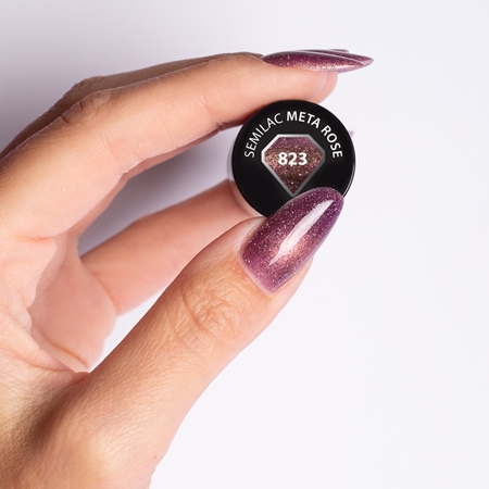 Semilac UV Hybrid Galaxy Flash vernis à ongles gel lampe UV/LED