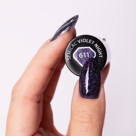 Semilac UV Hybrid Winter Collection verniz para unhas de gel com lampadas UV/LED