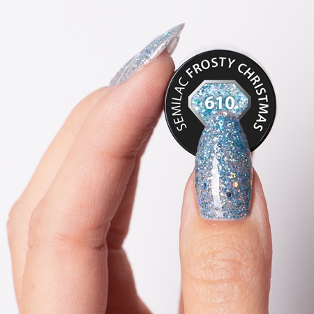 Semilac UV Hybrid Winter Collection verniz para unhas de gel com lampadas UV/LED