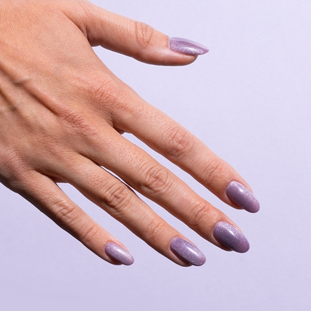 Semilac UV Hybrid Gloss GALA гел лак за нокти с използване на UV/LED лампа