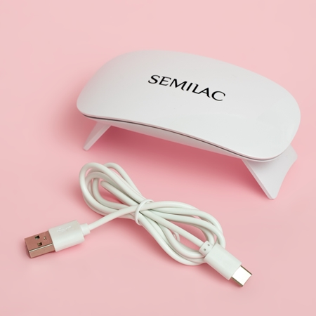 Semilac UV LED Lamp 6W LED lampa pro úpravu gelových nehtů 6 W